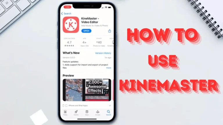 How to use Kinemaster MOD AP?