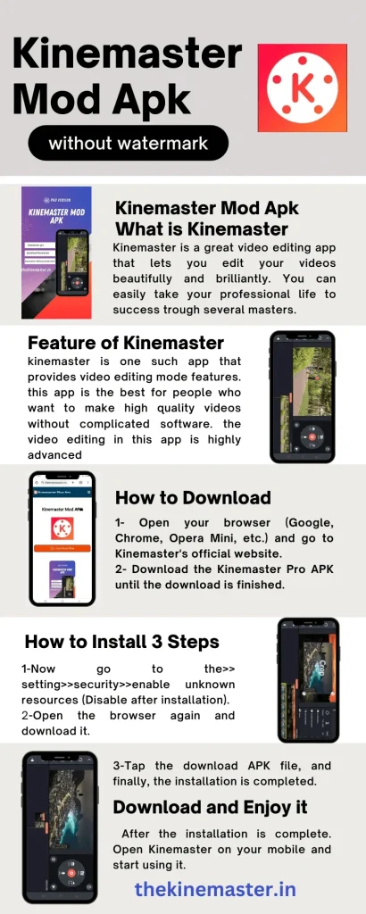 Kinemaster Infographic